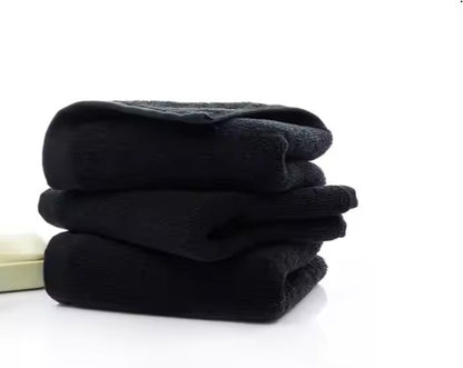 Luxury Black Hand Towels