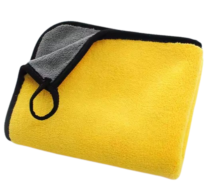 Yellow Microfiber Cleaning Towels